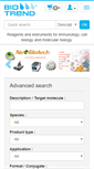 Mobile Screenshot of biotrend-usa.com